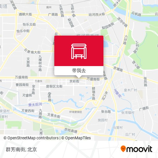 群芳南街地图