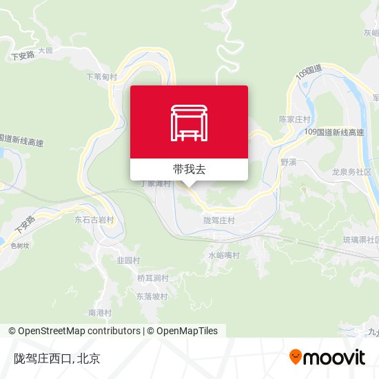 陇驾庄西口地图