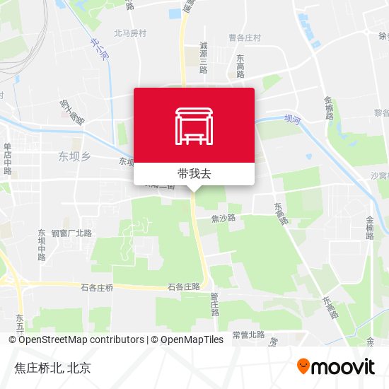 焦庄桥北地图
