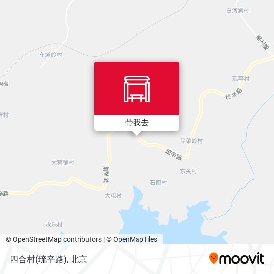 四合村(琉辛路)地图