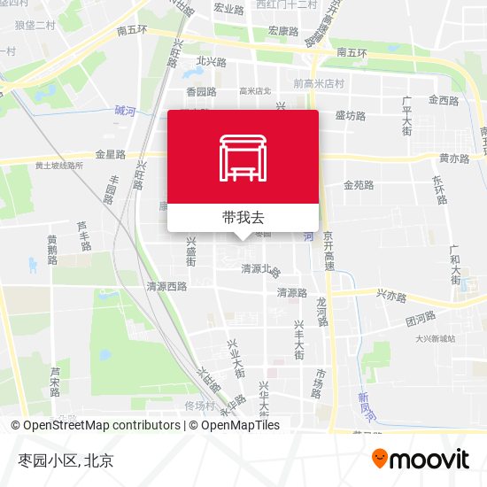 枣园小区地图