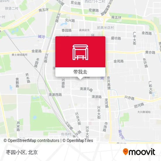 枣园小区地图
