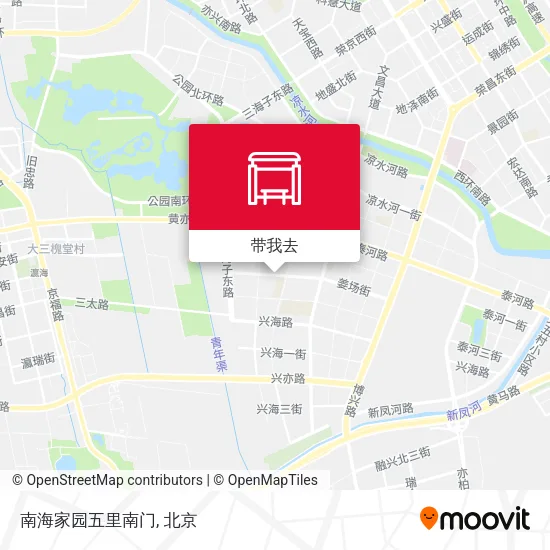 南海家园五里南门地图