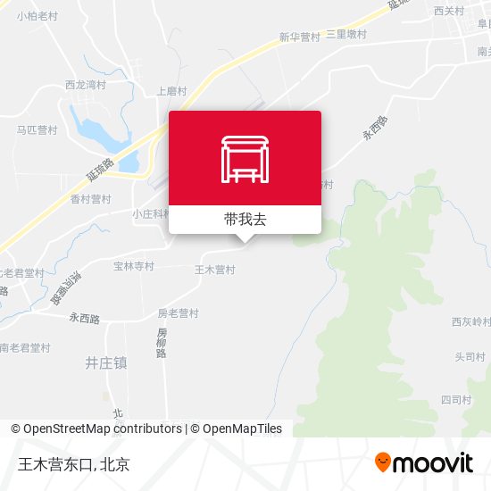 王木营东口地图