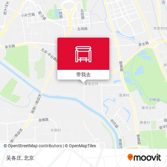 吴各庄地图