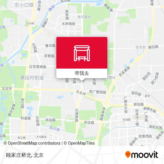 顾家庄桥北地图