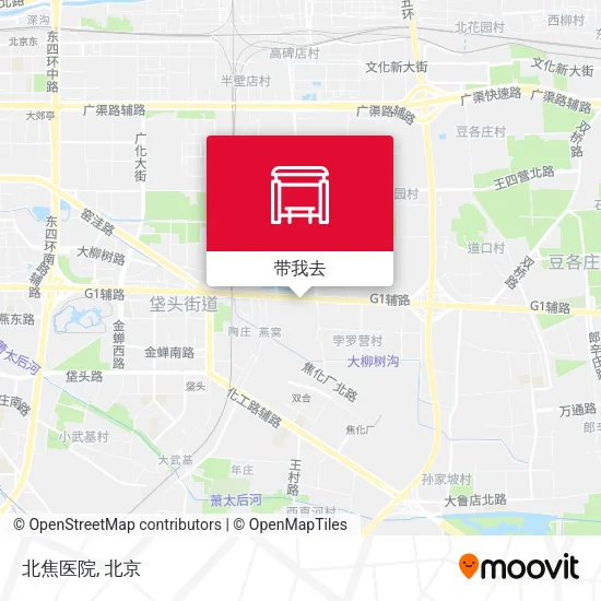 北焦医院地图