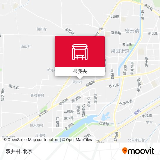 双井村地图