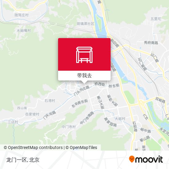 龙门一区地图