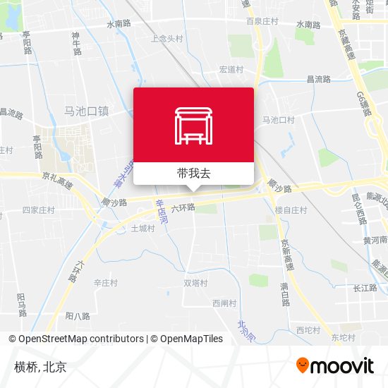 横桥地图