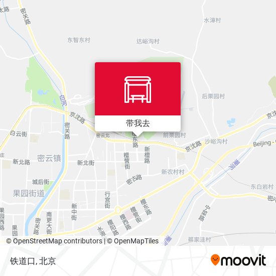 铁道口地图
