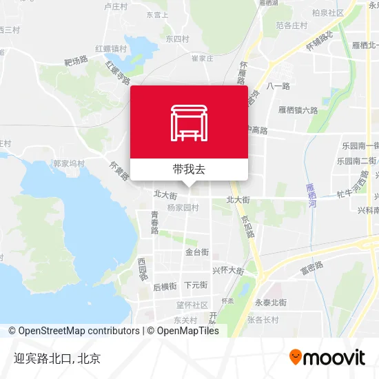 迎宾路北口地图