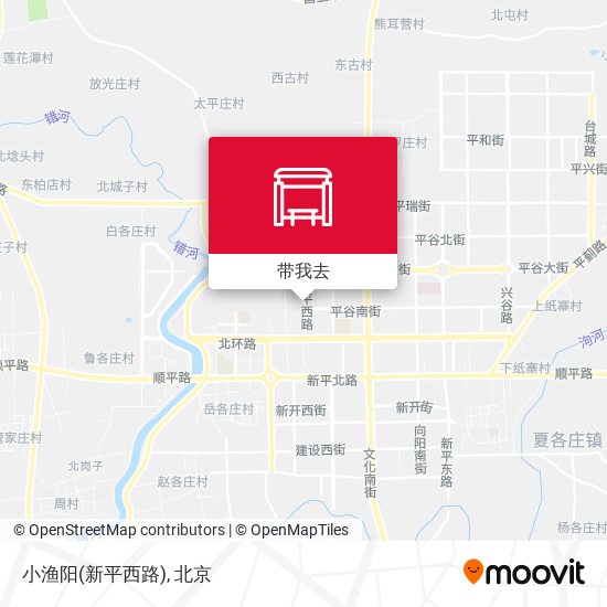 小渔阳(新平西路)地图