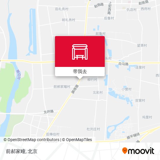 前郝家疃地图