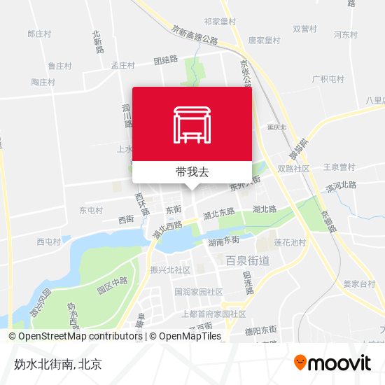 妫水北街南地图