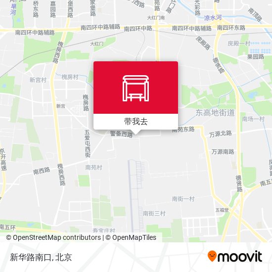 新华路南口地图