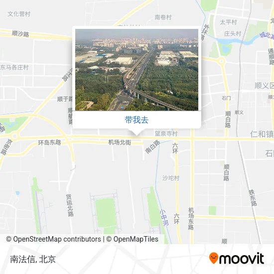 南法信地图