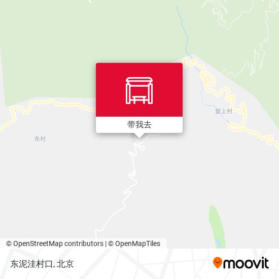 东泥洼村口地图