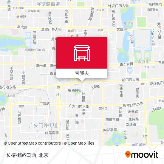 长椿街路口西地图