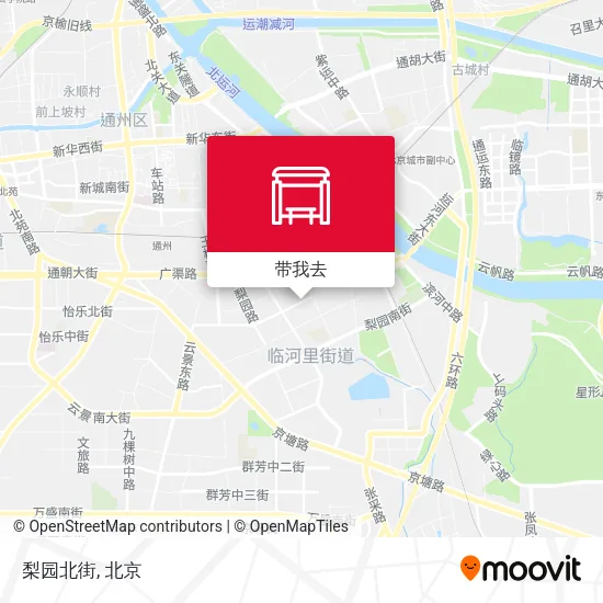 梨园北街地图