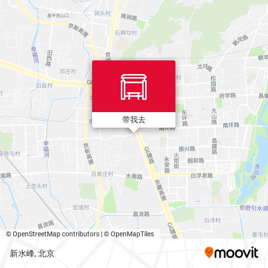新水峰地图
