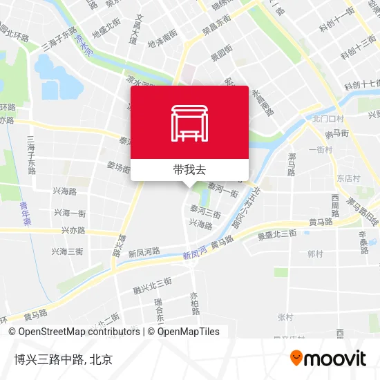 博兴三路中路地图