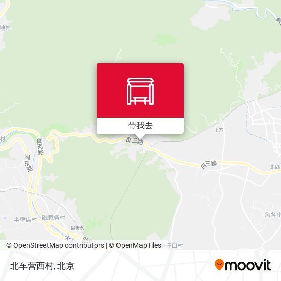 北车营西村地图