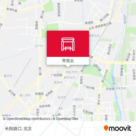 长阳路口地图