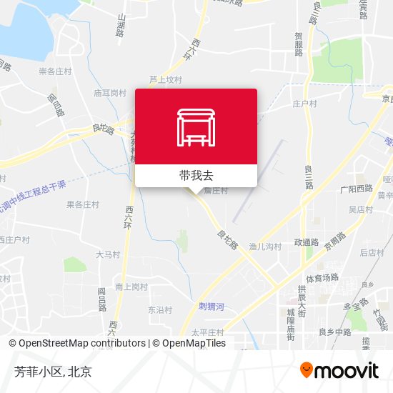 芳菲小区地图