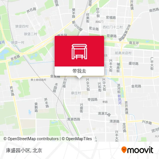 康盛园小区地图