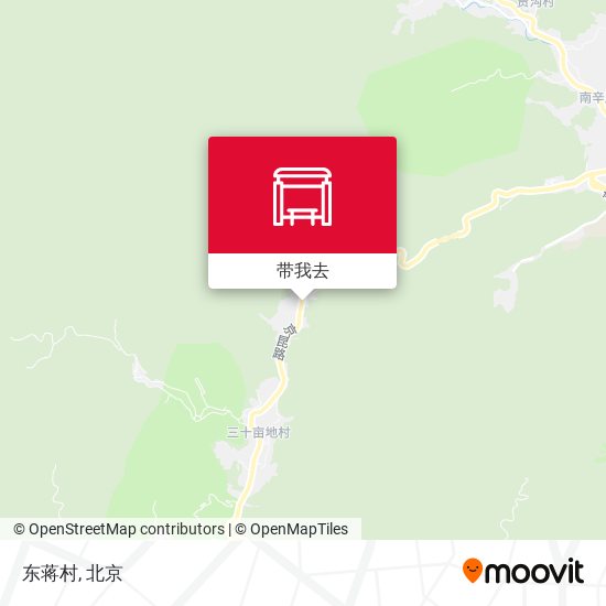 东蒋村地图