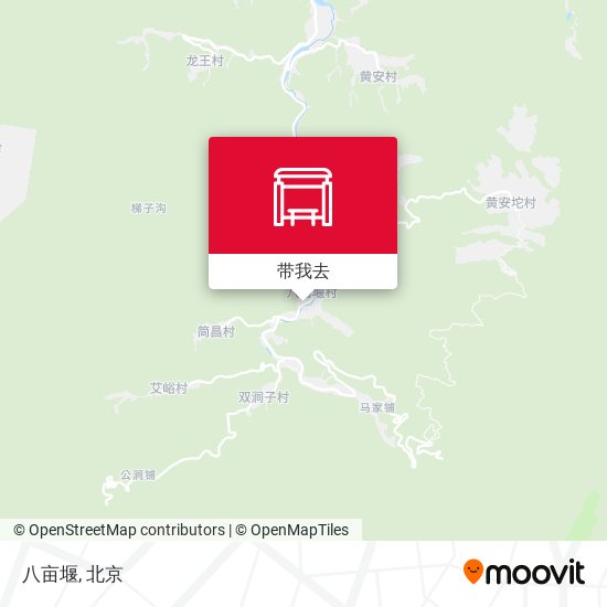 八亩堰地图