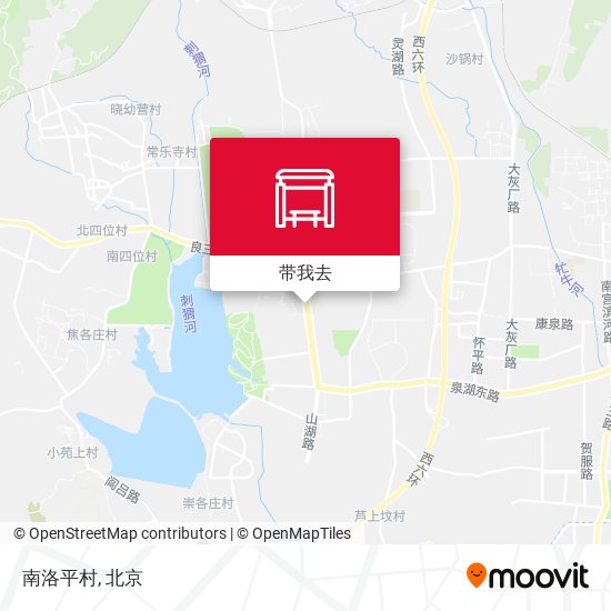 南洛平村地图