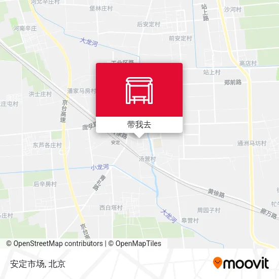 安定市场地图