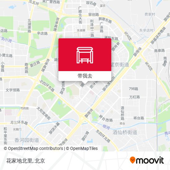 花家地北里地图
