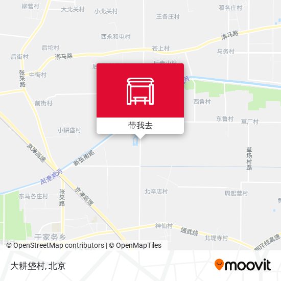 大耕垡村地图