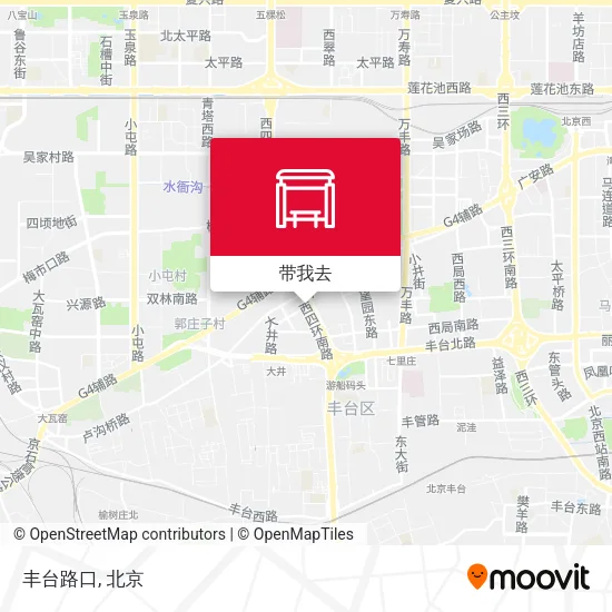 丰台路口地图
