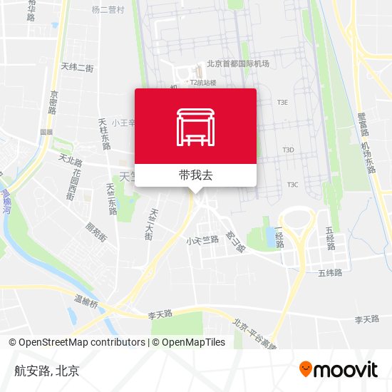 航安路地图