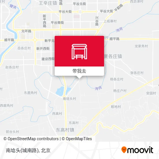 南埝头(城南路)地图
