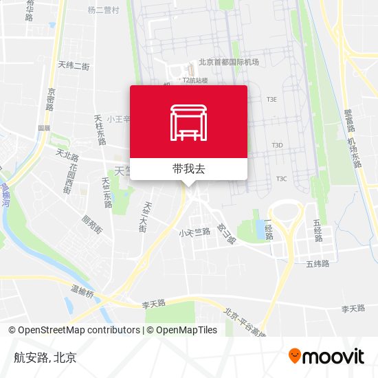 航安路地图