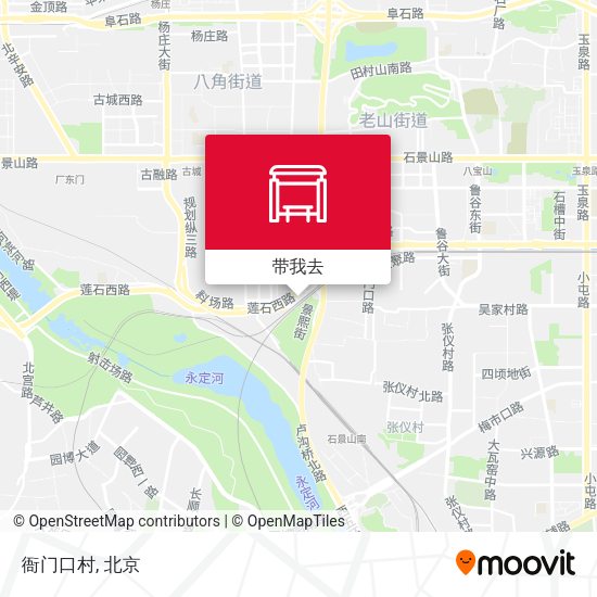 衙门口村地图