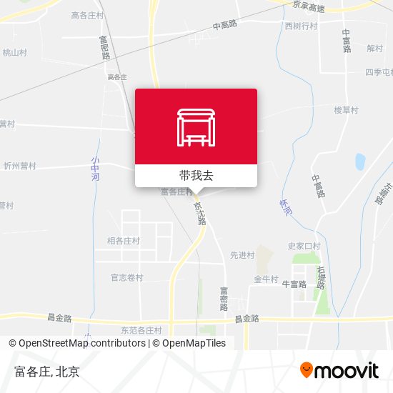 富各庄地图