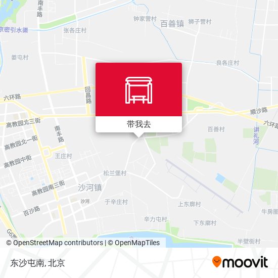 东沙屯南地图