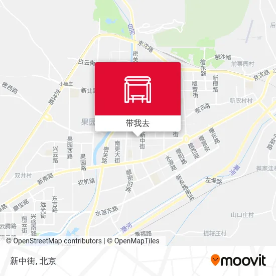 新中街地图