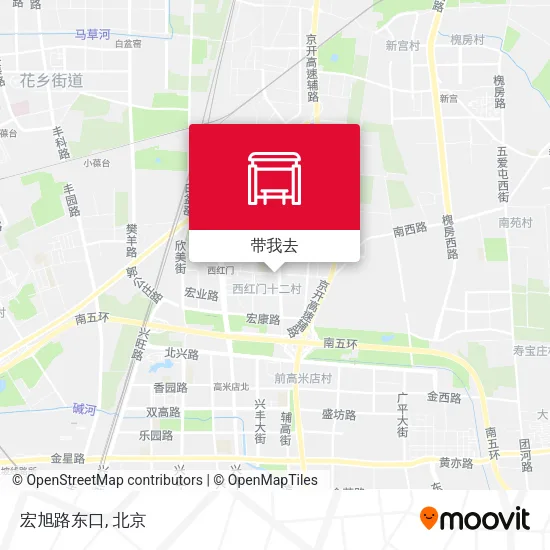 宏旭路东口地图