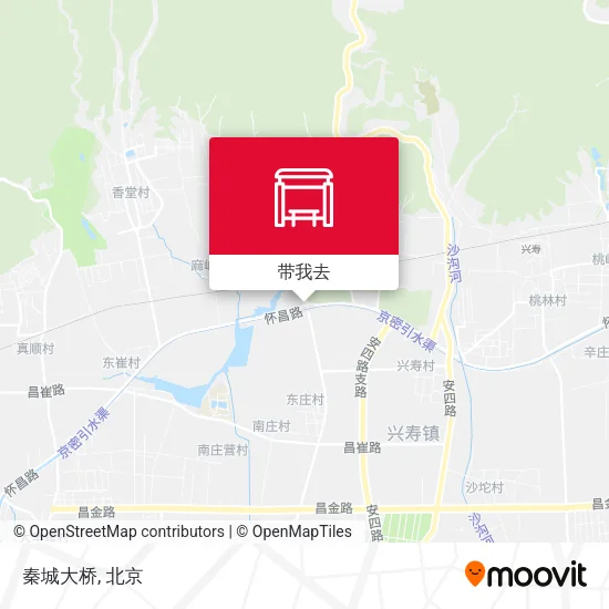 秦城大桥地图