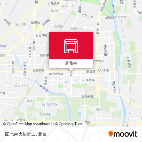 阳光南大街北口地图