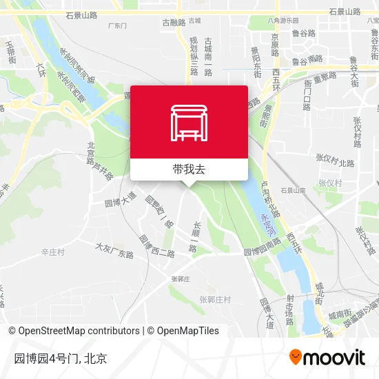 园博园4号门地图