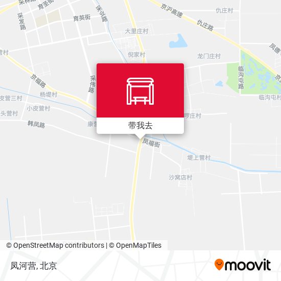 凤河营地图