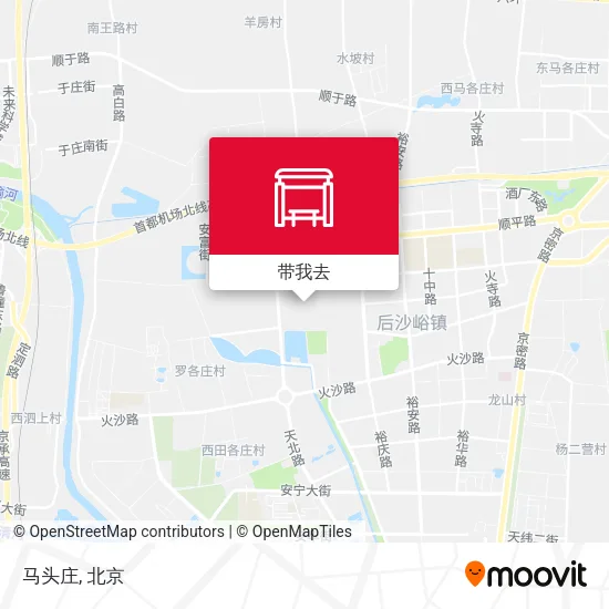 马头庄地图